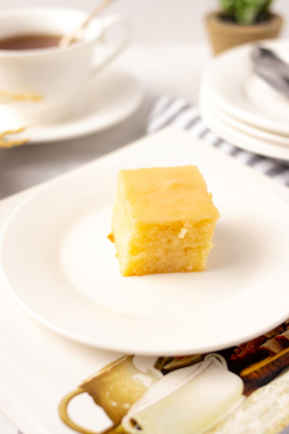 A Slice of Creamy Cassava Cake