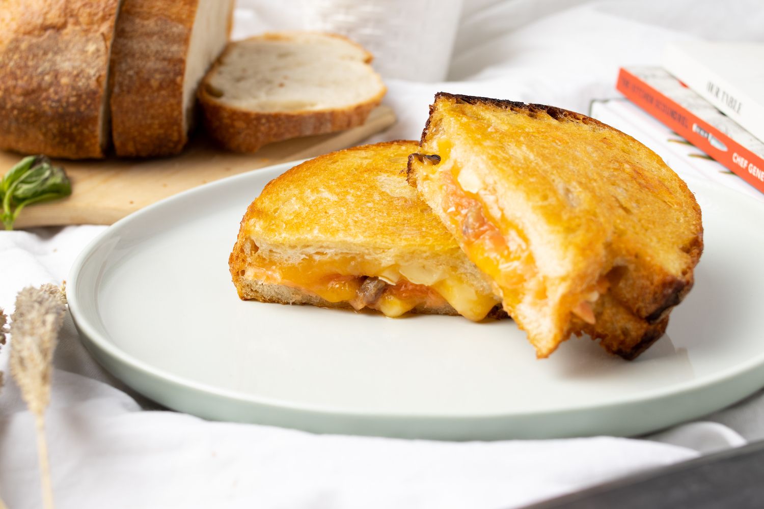 Salmon Grilled Cheese